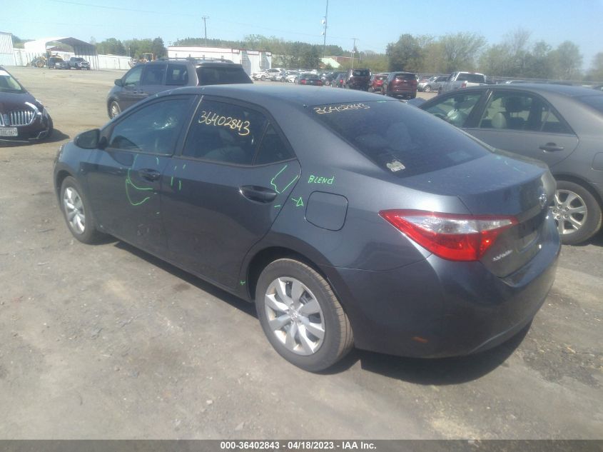 2014 TOYOTA COROLLA L/LE/S/S PLUS/LE PLUS - 2T1BURHEXEC042111