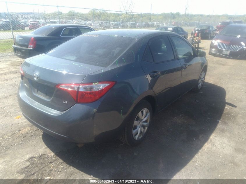 2014 TOYOTA COROLLA L/LE/S/S PLUS/LE PLUS - 2T1BURHEXEC042111