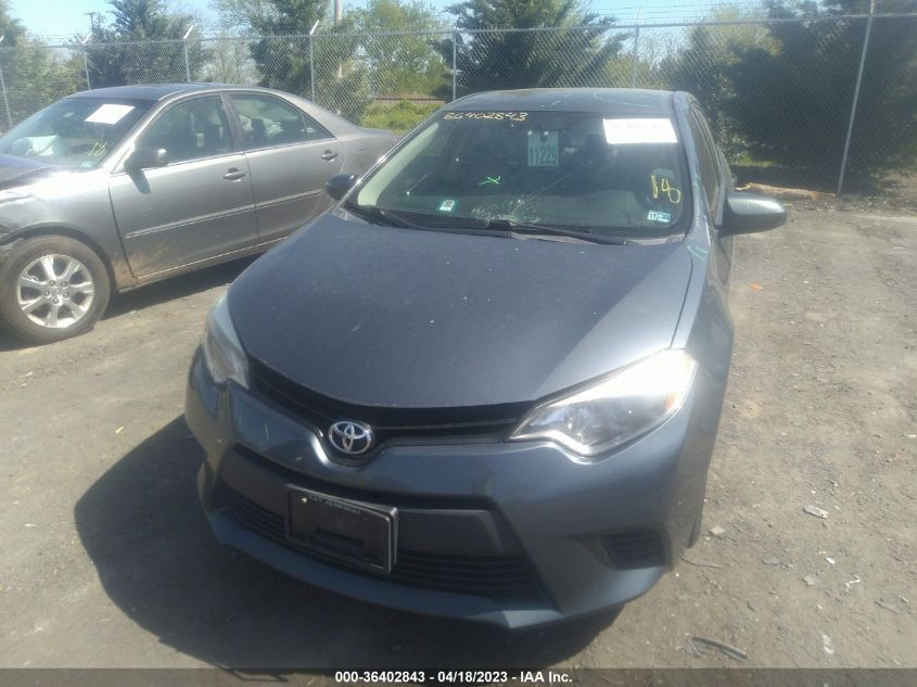 2014 TOYOTA COROLLA L/LE/S/S PLUS/LE PLUS - 2T1BURHEXEC042111