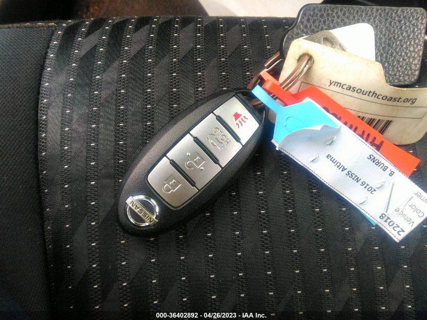 2016 NISSAN ALTIMA 2.5 - 1N4AL3APXGC197783