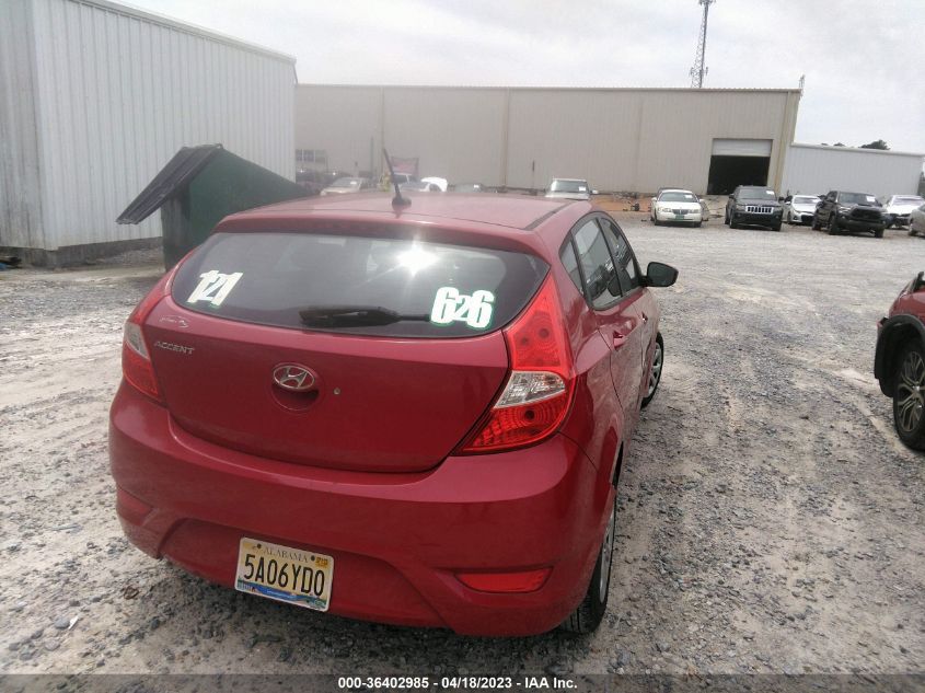 2013 HYUNDAI ACCENT GS - KMHCT5AE8DU068388