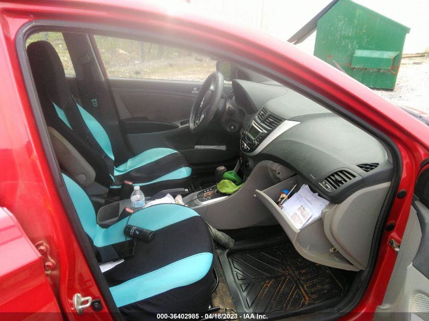 2013 HYUNDAI ACCENT GS - KMHCT5AE8DU068388