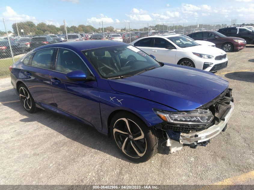 2018 HONDA ACCORD SEDAN SPORT 1.5T - 1HGCV1F36JA053255