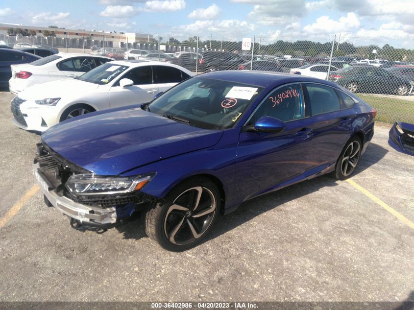 2018 HONDA ACCORD SEDAN SPORT 1.5T - 1HGCV1F36JA053255