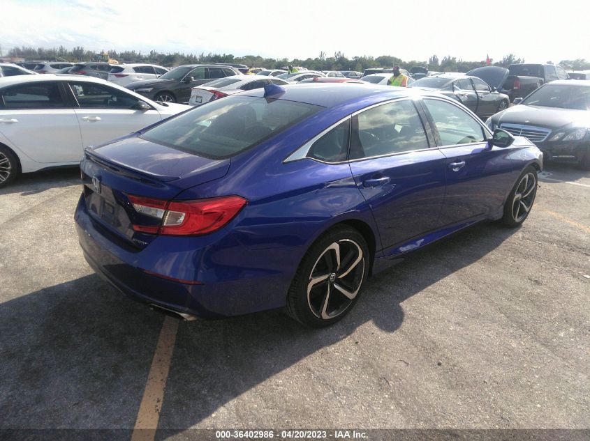 2018 HONDA ACCORD SEDAN SPORT 1.5T - 1HGCV1F36JA053255