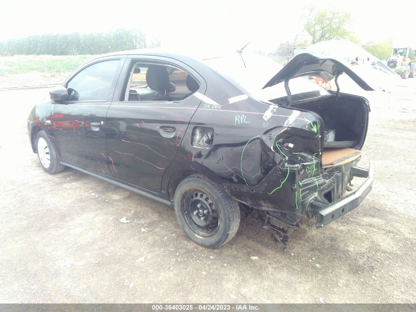 2020 MITSUBISHI MIRAGE G4 ES - ML32F3FJ5LHF08355