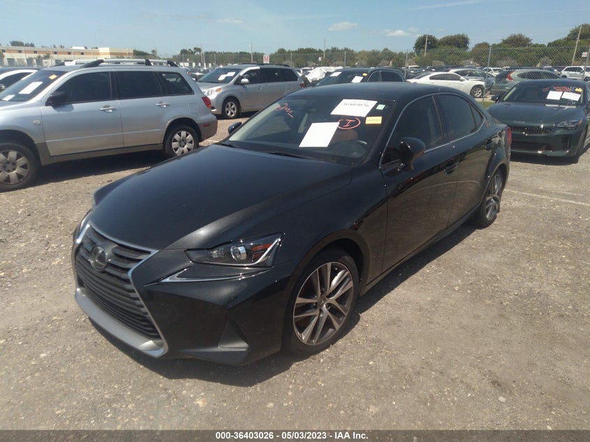 VIN JTHBA1D2XK5086400 2019 LEXUS IS IS 300