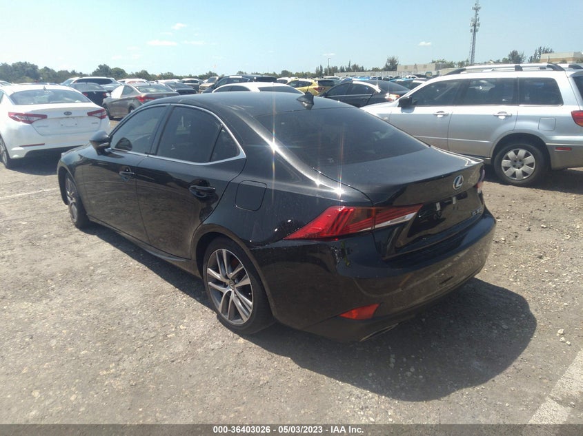 VIN JTHBA1D2XK5086400 2019 LEXUS IS IS 300