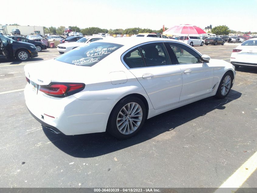 2021 BMW 5 SERIES 530I XDRIVE - WBA13BJ04MWX02070