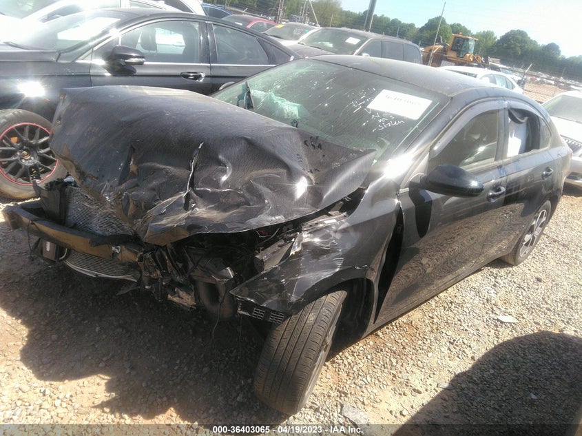 VIN 3KPF24AD8LE204196 2020 KIA FORTE LXS