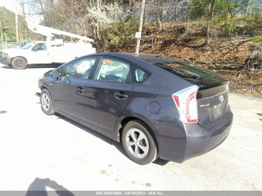 2013 TOYOTA PRIUS ONE/TWO/THREE/FOUR/FIVE - JTDKN3DUXD5575742