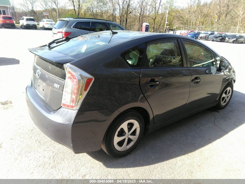 2013 TOYOTA PRIUS ONE/TWO/THREE/FOUR/FIVE - JTDKN3DUXD5575742