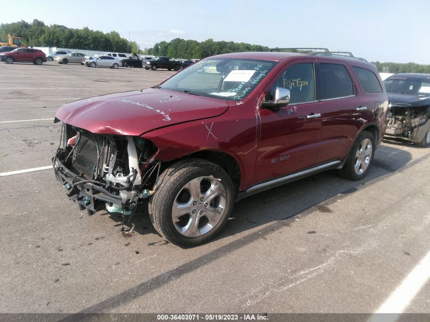 2014 DODGE DURANGO SXT - 1C4RDHAG4EC594636