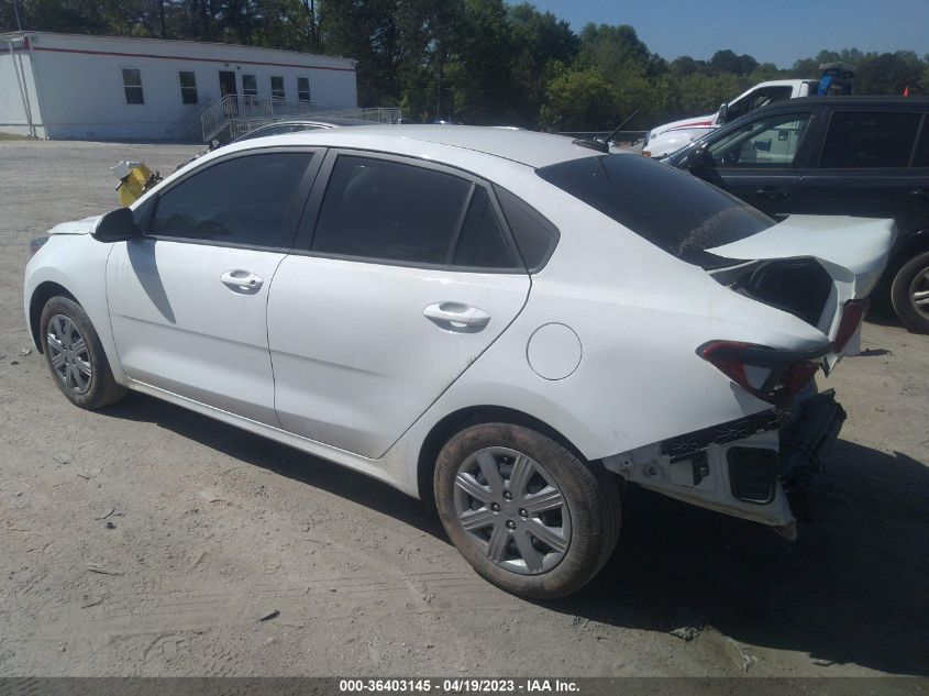 2022 KIA RIO LX - 3KPA24AD8NE477202