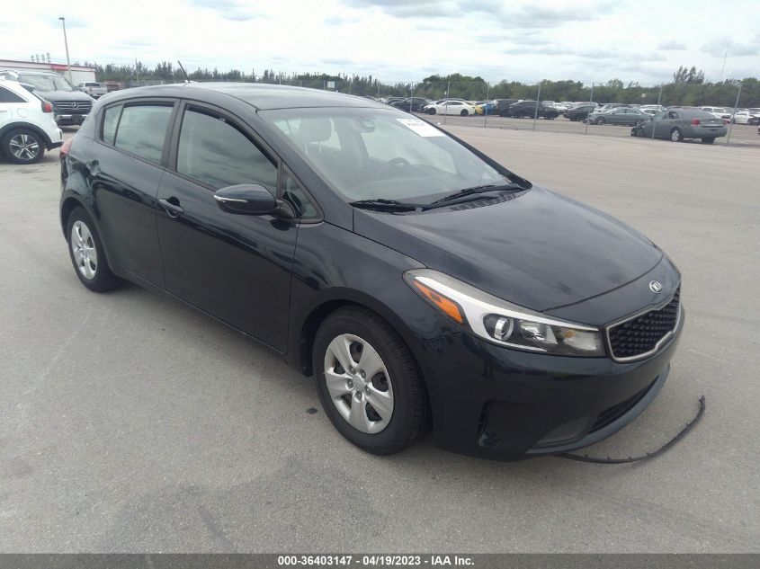 KNAFK5A81H5690522 KIA FORTE5 LX 2017