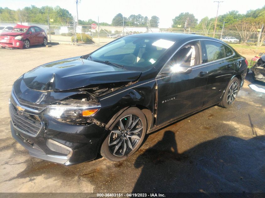 2017 CHEVROLET MALIBU LT - 1G1ZE5ST1HF290277