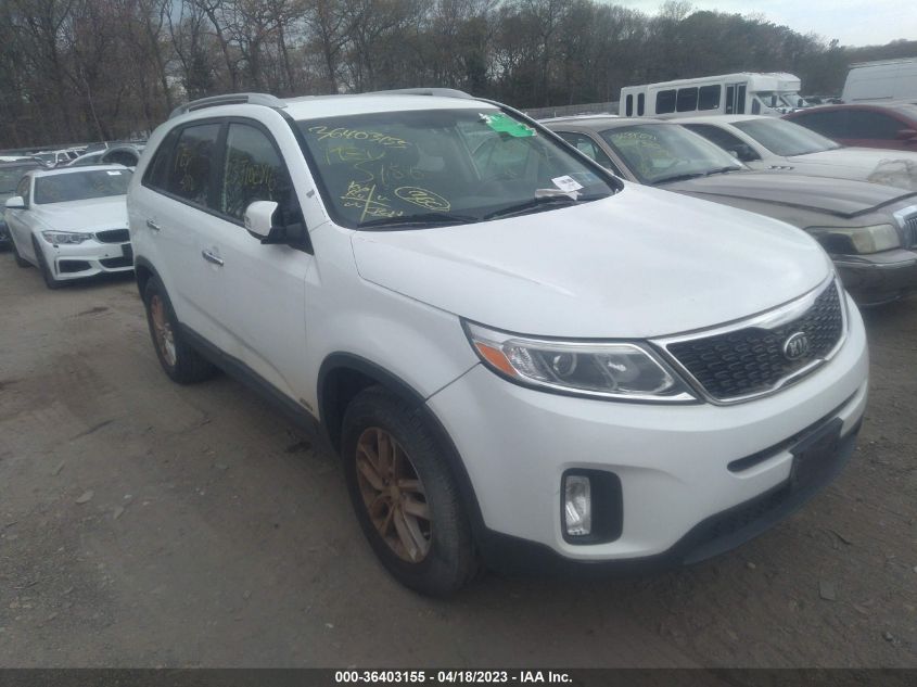 2014 KIA SORENTO LX - 5XYKTCA65EG543964