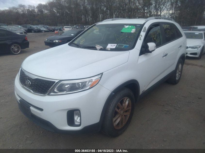 2014 KIA SORENTO LX - 5XYKTCA65EG543964