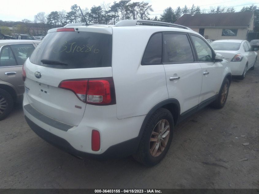 2014 KIA SORENTO LX - 5XYKTCA65EG543964