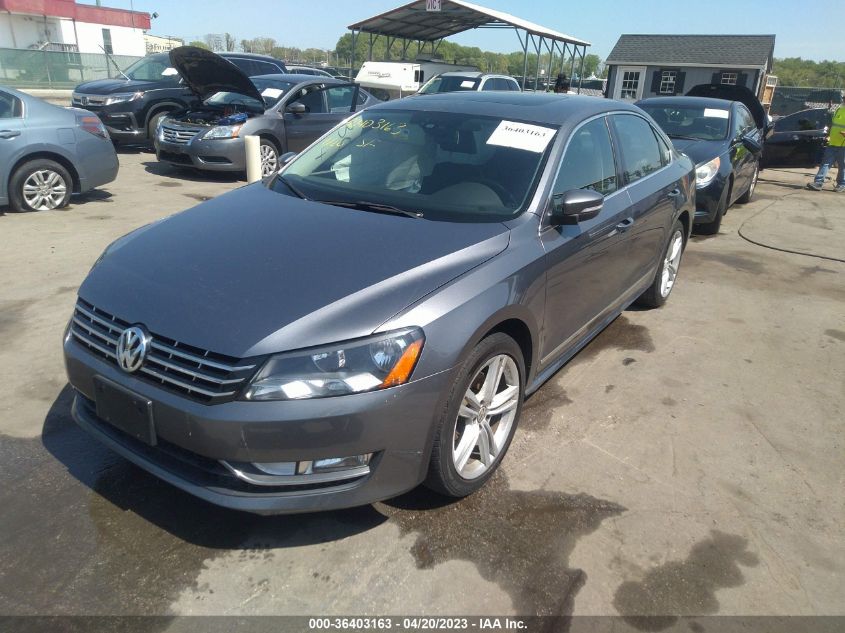 2013 VOLKSWAGEN PASSAT TDI SEL PREMIUM - 1VWCN7A36DC047177