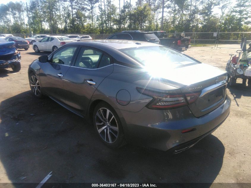 2021 NISSAN MAXIMA SV - 1N4AA6CVXMC511379