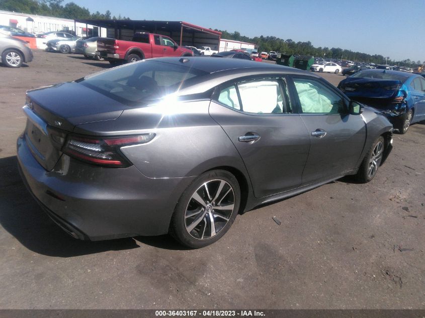 2021 NISSAN MAXIMA SV - 1N4AA6CVXMC511379