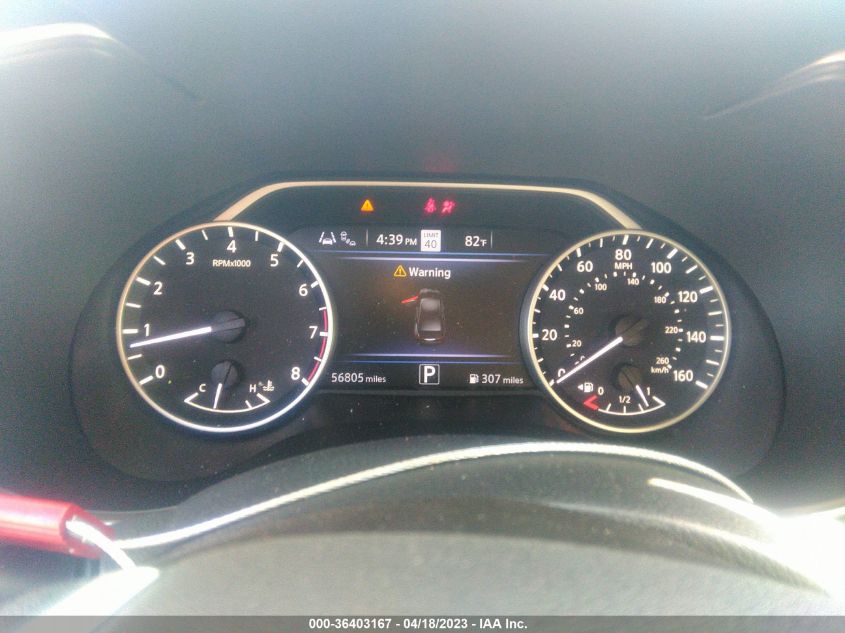 2021 NISSAN MAXIMA SV - 1N4AA6CVXMC511379