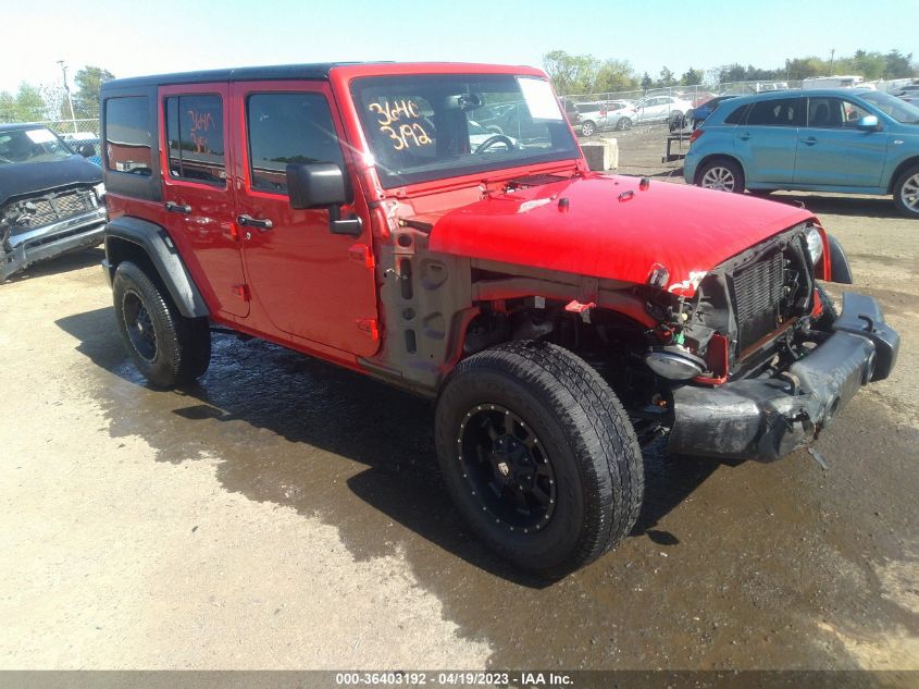 2017 JEEP WRANGLER UNLIMITED SPORT - 1C4BJWDG7HL755043