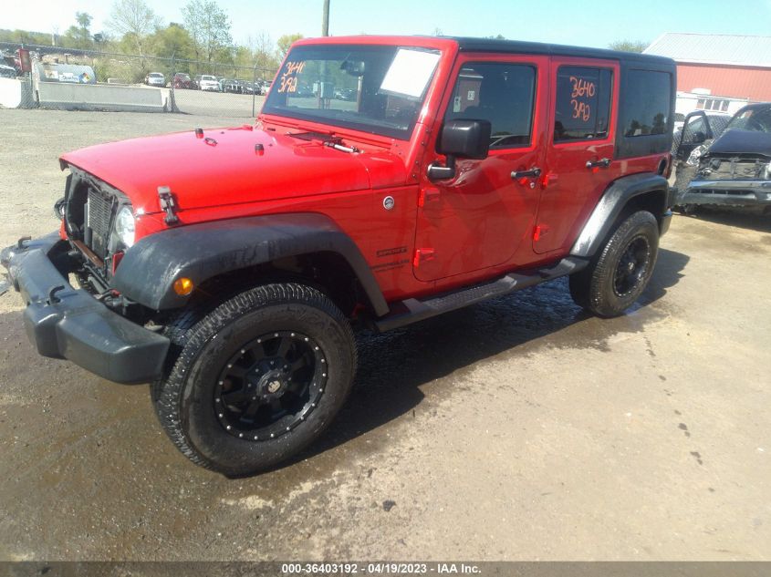 2017 JEEP WRANGLER UNLIMITED SPORT - 1C4BJWDG7HL755043