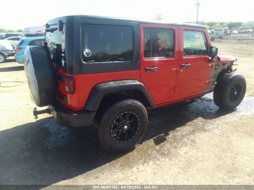 2017 JEEP WRANGLER UNLIMITED SPORT - 1C4BJWDG7HL755043