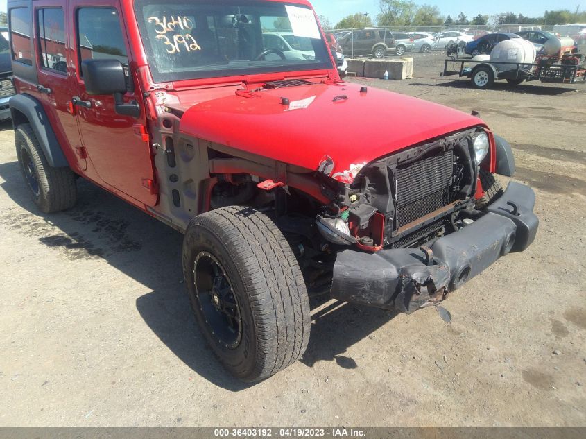2017 JEEP WRANGLER UNLIMITED SPORT - 1C4BJWDG7HL755043
