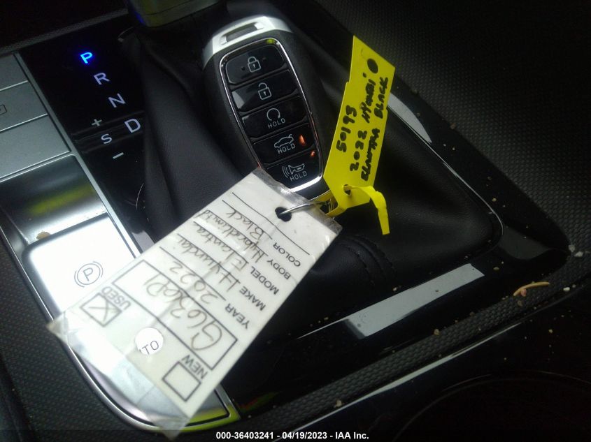 2022 HYUNDAI ELANTRA HYBRID LIMITED KMHLN4AJXNU014173