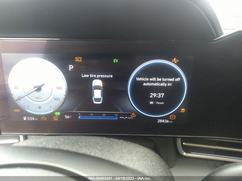 2022 HYUNDAI ELANTRA HYBRID LIMITED KMHLN4AJXNU014173