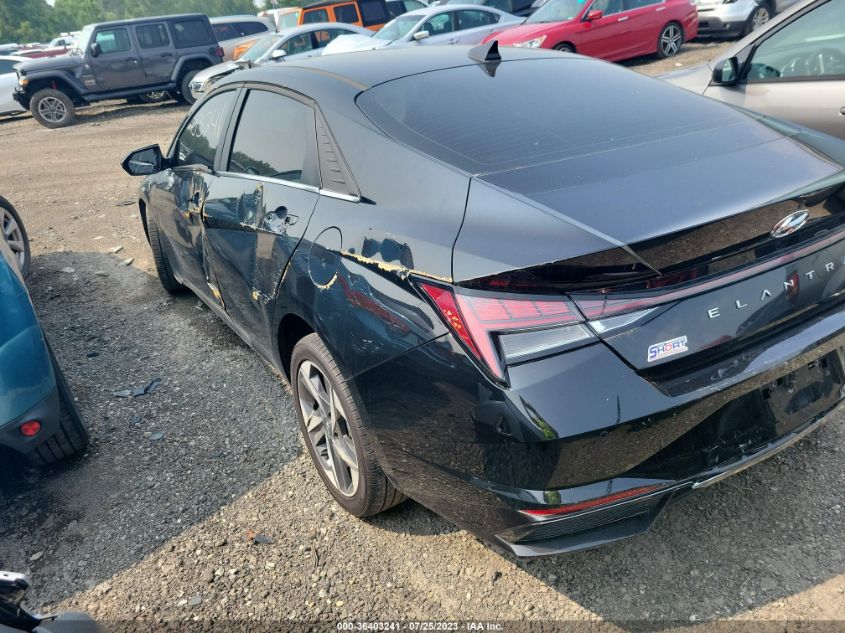 2022 HYUNDAI ELANTRA HYBRID LIMITED KMHLN4AJXNU014173