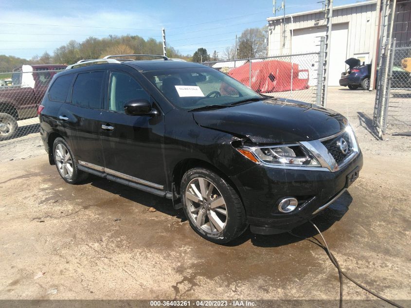 2013 NISSAN PATHFINDER PLATINUM - 5N1AR2MM9DC629937