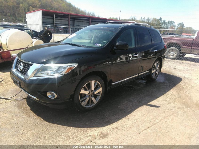 2013 NISSAN PATHFINDER PLATINUM - 5N1AR2MM9DC629937