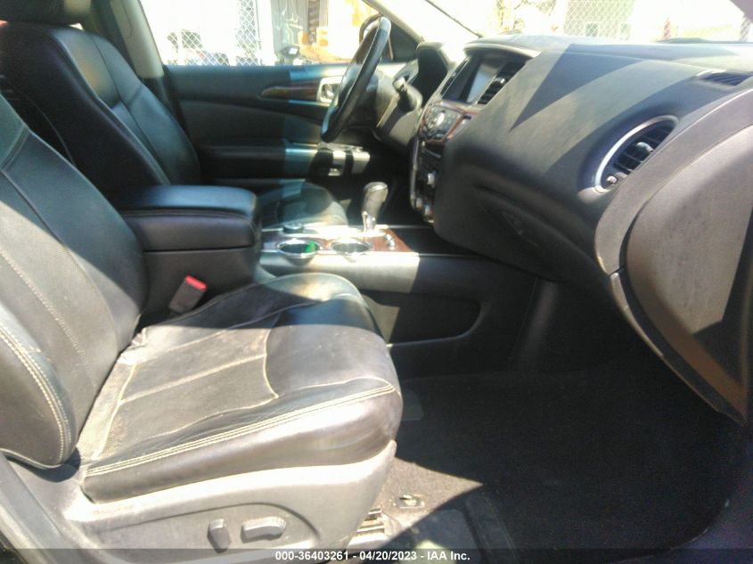 2013 NISSAN PATHFINDER PLATINUM - 5N1AR2MM9DC629937