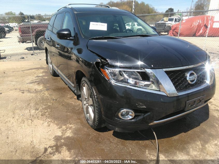 2013 NISSAN PATHFINDER PLATINUM - 5N1AR2MM9DC629937