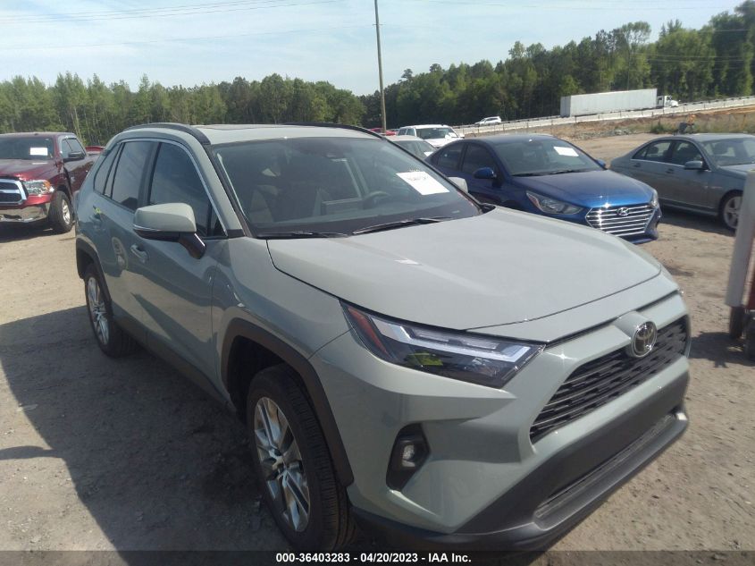 2022 TOYOTA RAV4 XLE PREMIUM - 2T3C1RFV7NW237413