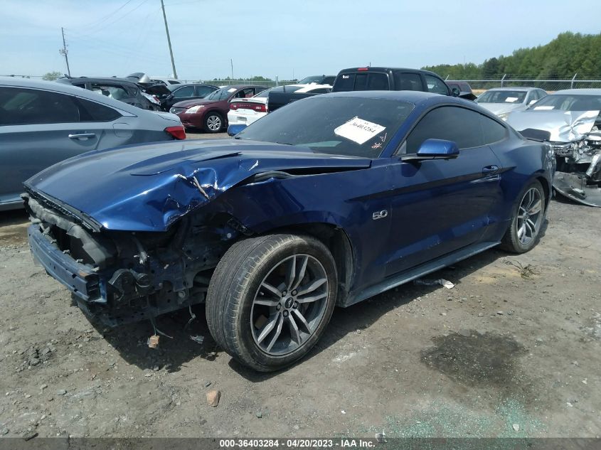 2016 FORD MUSTANG GT - 1FA6P8CF6G5301315