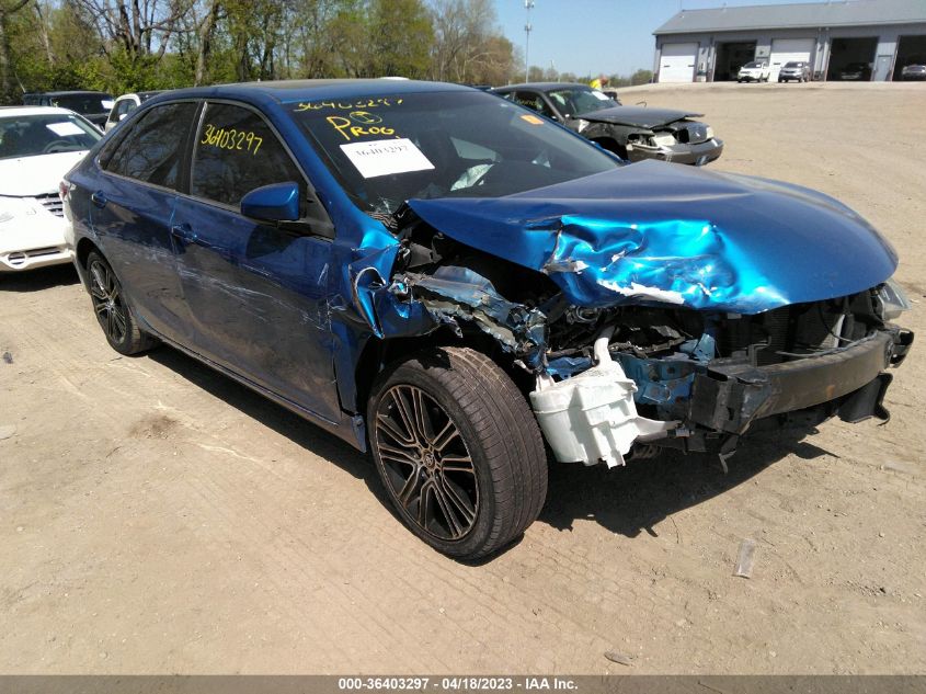 2016 TOYOTA CAMRY XLE/SE/LE/XSE - 4T1BF1FK7GU502721