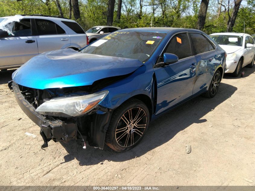 2016 TOYOTA CAMRY XLE/SE/LE/XSE - 4T1BF1FK7GU502721