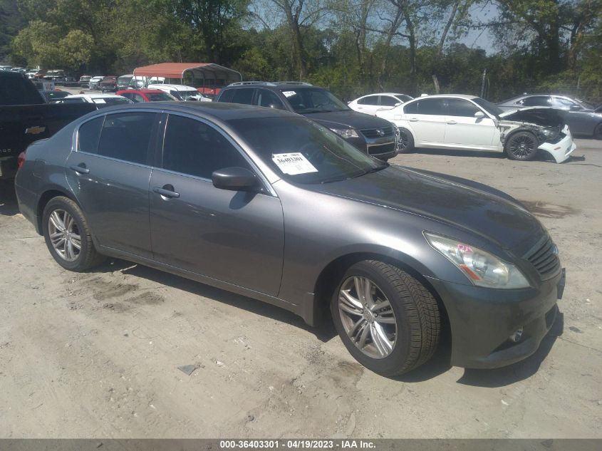 2013 INFINITI G37 SEDAN X - JN1CV6AR2DM760303