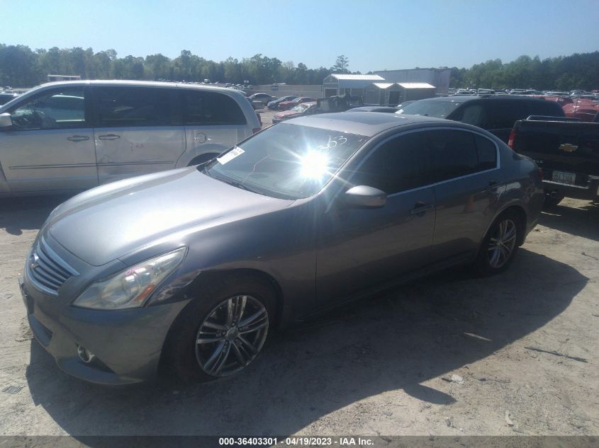 2013 INFINITI G37 SEDAN X - JN1CV6AR2DM760303