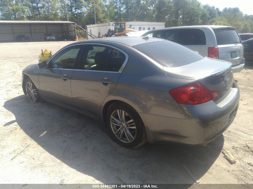 2013 INFINITI G37 SEDAN X - JN1CV6AR2DM760303