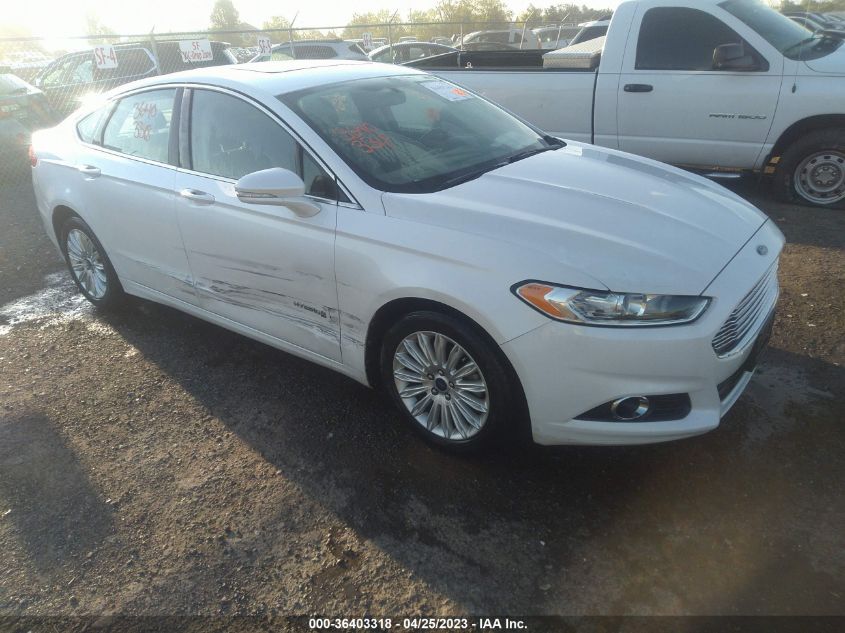 2013 FORD FUSION SE HYBRID - 3FA6P0LU9DR319249