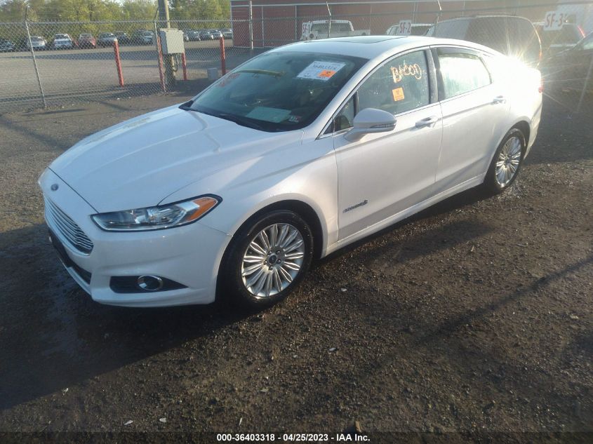 2013 FORD FUSION SE HYBRID - 3FA6P0LU9DR319249