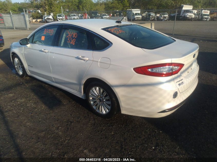 2013 FORD FUSION SE HYBRID - 3FA6P0LU9DR319249