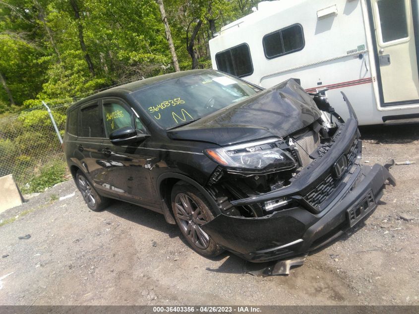 2020 HONDA PASSPORT EX-L - 5FNYF7H5XLB006131
