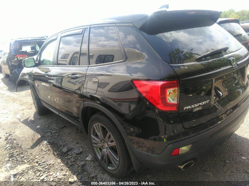 2020 HONDA PASSPORT EX-L - 5FNYF7H5XLB006131